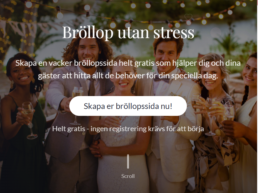 Roomantic - Den gästvänliga bröllopssidan